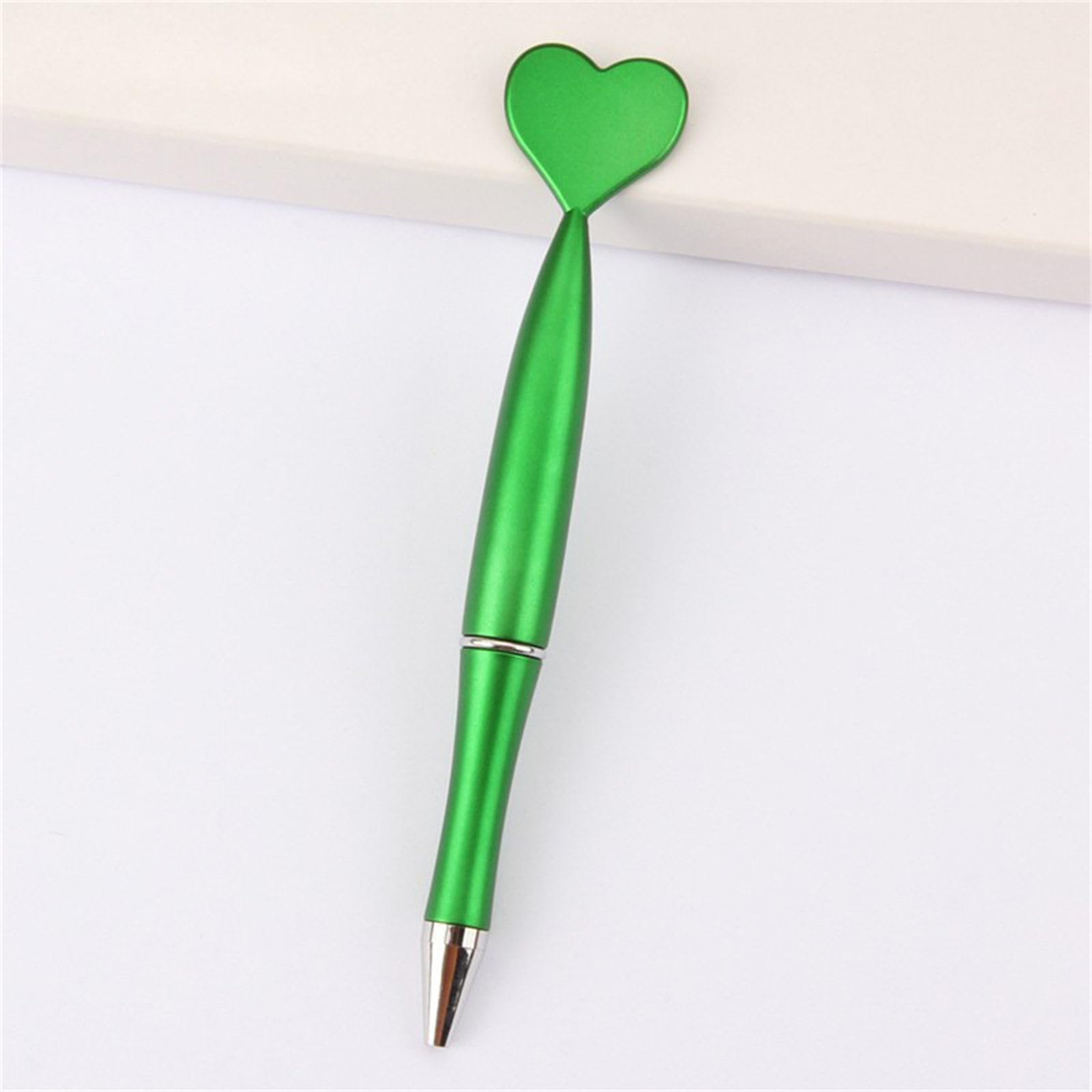 6X Valentines Day Heart Shaped Ballpoint Pens Ballpoint Pen with Black for Office School Classroom Supplies 6 Pcs — view 5