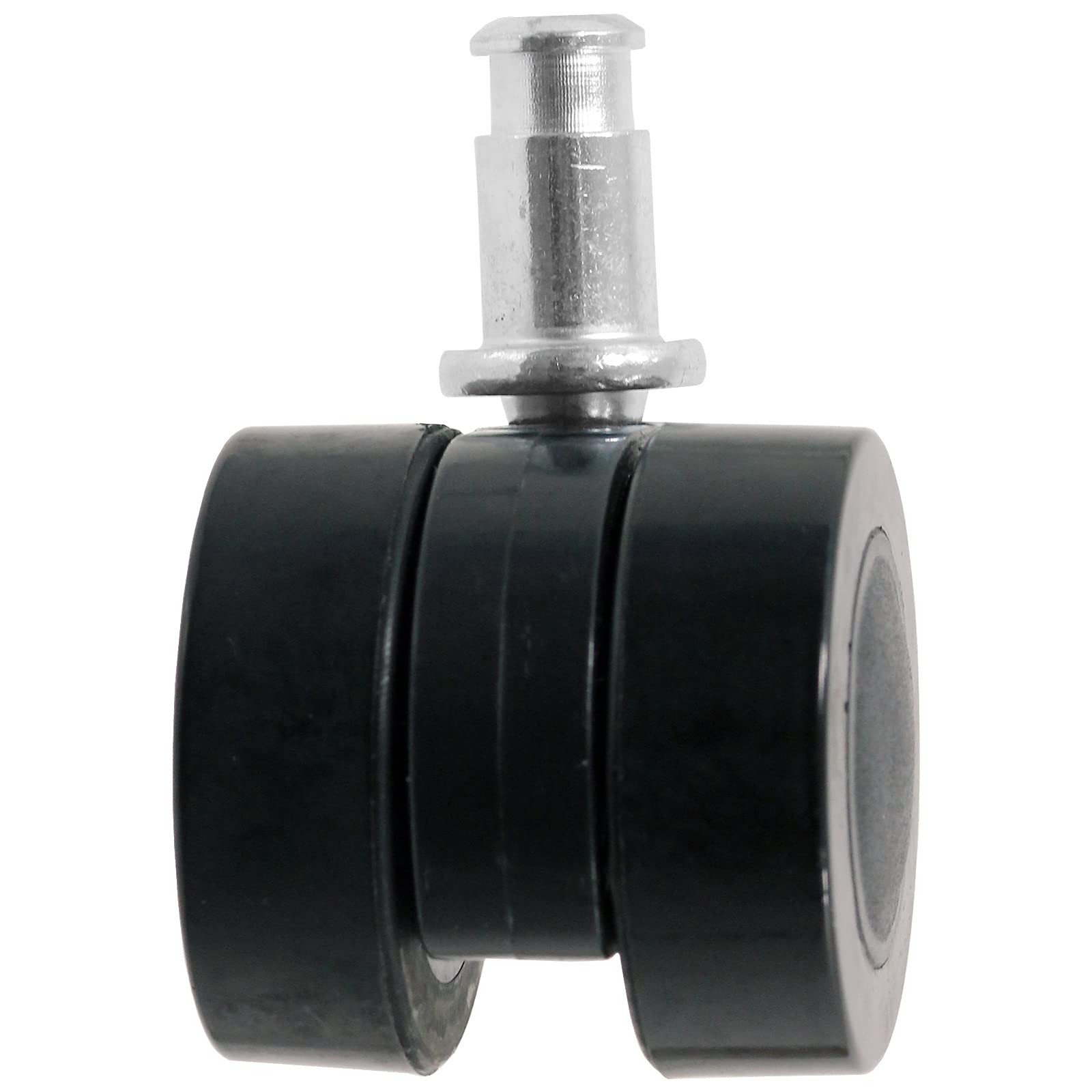 SPARES2GO Przednie podwójne kółko prowadzące kompatybilny z Numatic Henry Hetty James Basil odkurzaczem (40 mm, opakowanie 2 szt.)
