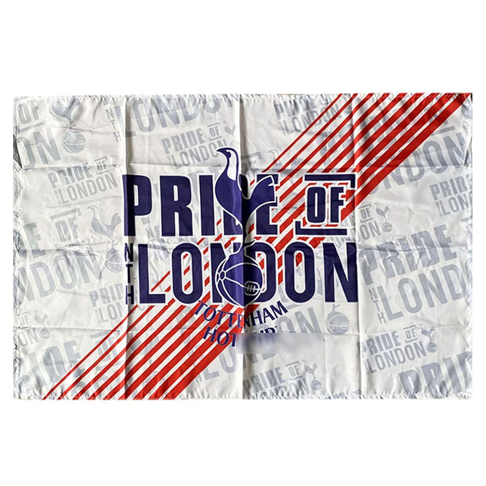 AJBOY Football Club Soccer Team Outdoor Flags Vivid Color Banner Hanging Flags 37.5 x 25.6 in (s-p-u-r, One size)