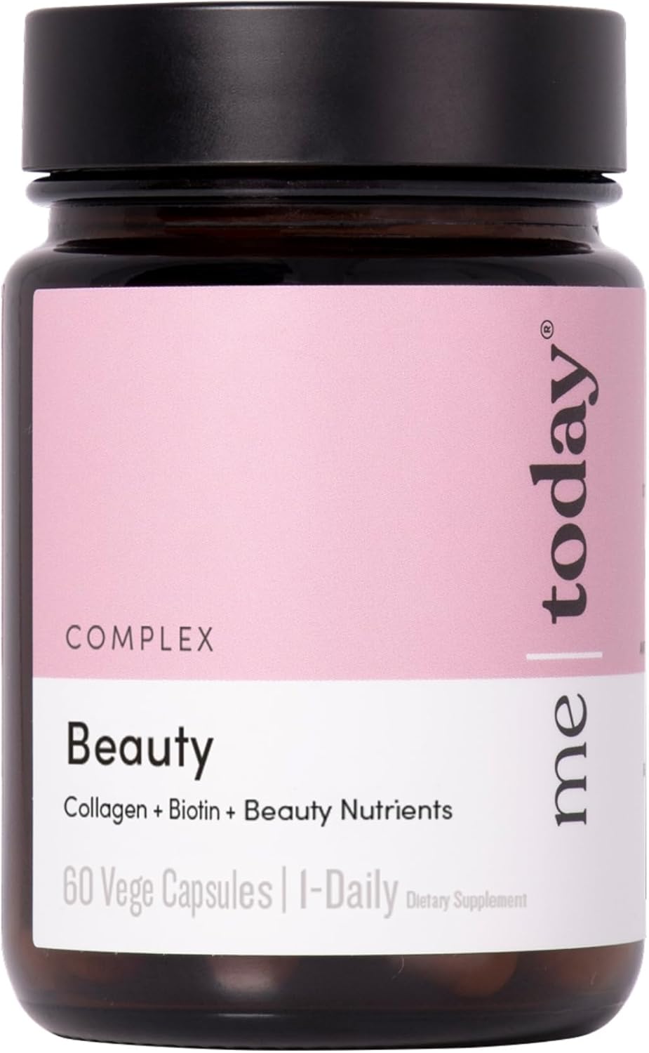Beauty Supplement, for Hair, Skin and Nails, 60 Capsules, with Vitamin C, Collagen, Biotin and Zinc Beauty Supplement, for Hair, Skin and Nails, 60 Capsules, with Vitamin C, Collagen, Biotin and Zinc