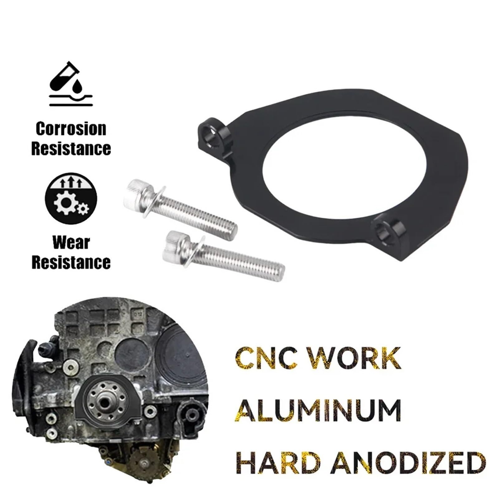 Protezione per guarnizione albero motore cinghia serpentina adatta per BMW 335i 528i 135i N54 N55 S55 Guarnizione Coppa Olio