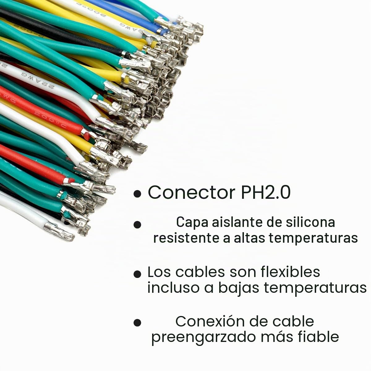 Kit de cable preengarzado PH2.0 JST compatible para batería JJRC H36 Blade Inductrix Tiny Whoop Arduino mkr1010 MKR Zero MKR Vidor 4000