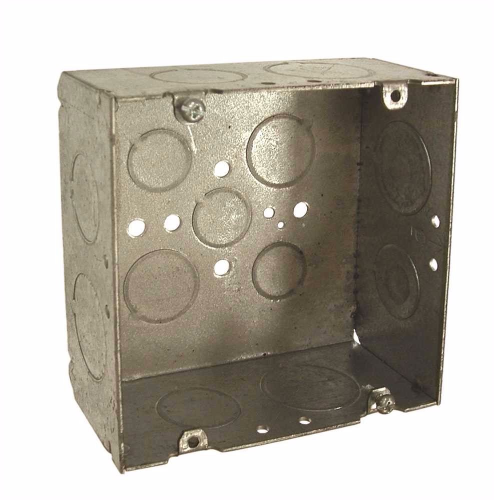 ４BOX HUBBELL ELECTRICAL PROD 258 4-11/16IN BOX - Electrical Boxes