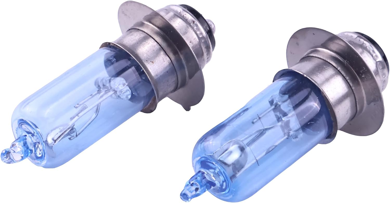 DVPARTS 2 PCS Headlight Bulb 09471-12093 Compatible with Kawasaki Can-Am Yamaha Kodiak 450 Honda FourTrax 300 Foreman Rancher 400 Suzuki