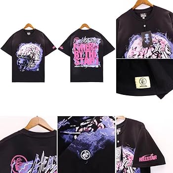 HELLSTAR パラダイス グラフィックTシャツ Hellstar Studios Path to Paradise Tee Black