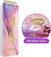 Vista 3 de KiDEPOCH Bloc de notas en espiral, cubiertas resistentes, 3 x 8.5, 300 páginas, notas salpicadas para la escuela, personaje Bravo