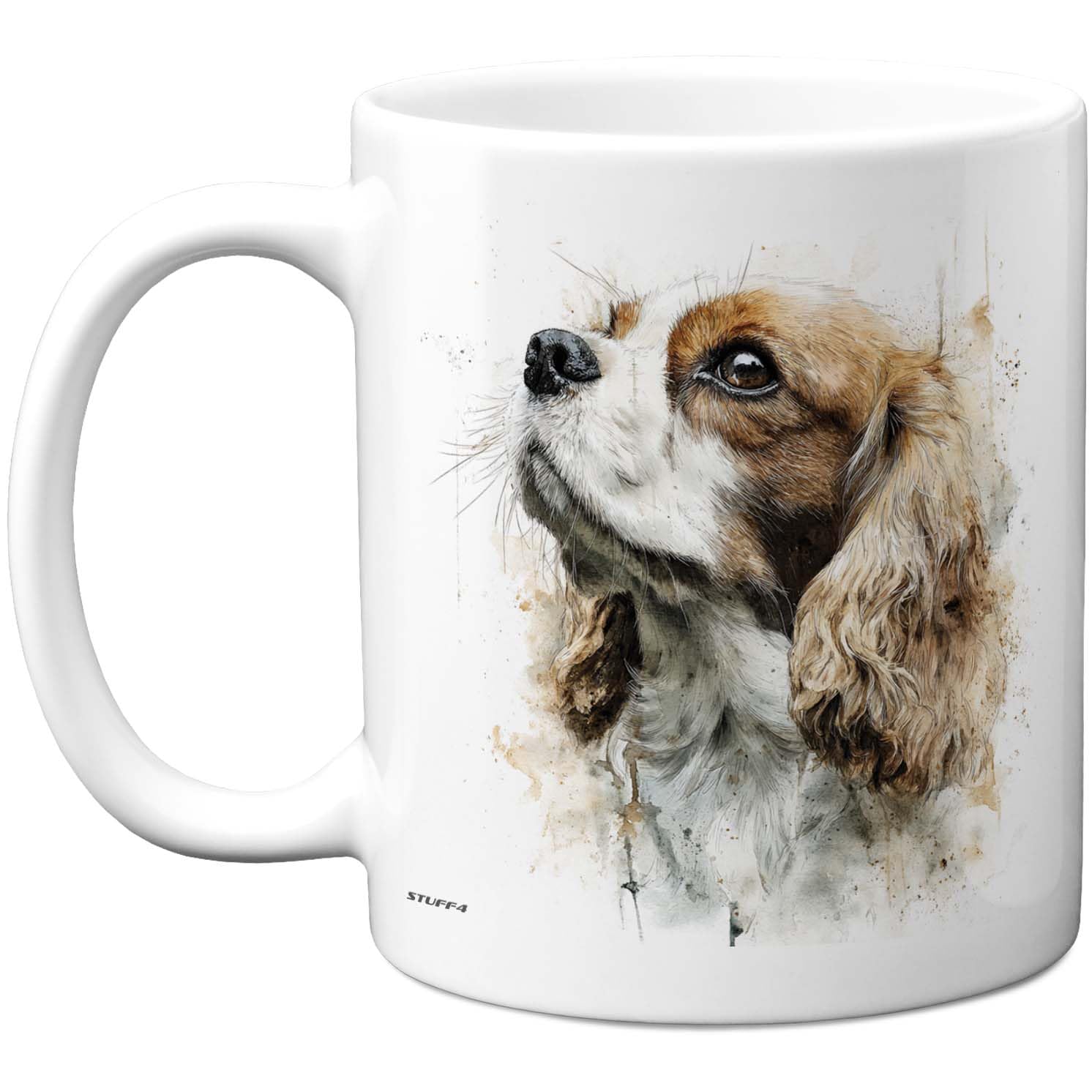 Dog Lover Gifts - Cavalier King Charles Spaniel Mug - Novelty Gifts for Friend Family from Relative Friend, Dog Owner Birthday Presents, Fun Bday Presents, 11oz Ceramic Dishwasher Safe Premium Mugs