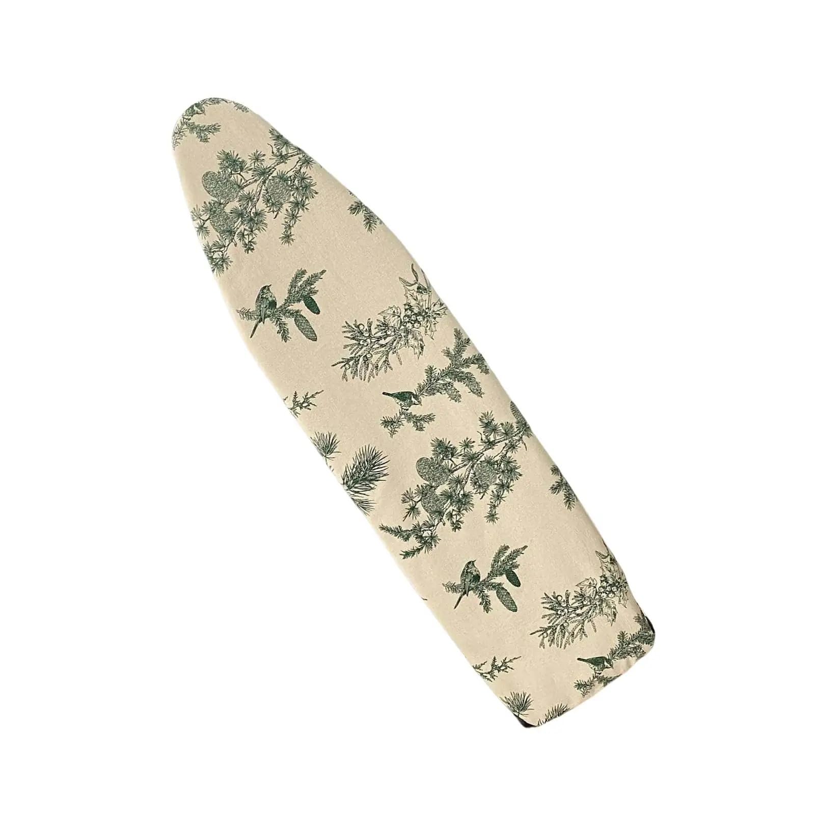 Ironing Board Cover Ironing Table Cover Protector Super Thick Durable Washable Easy To Install For Travel(Green cone)
