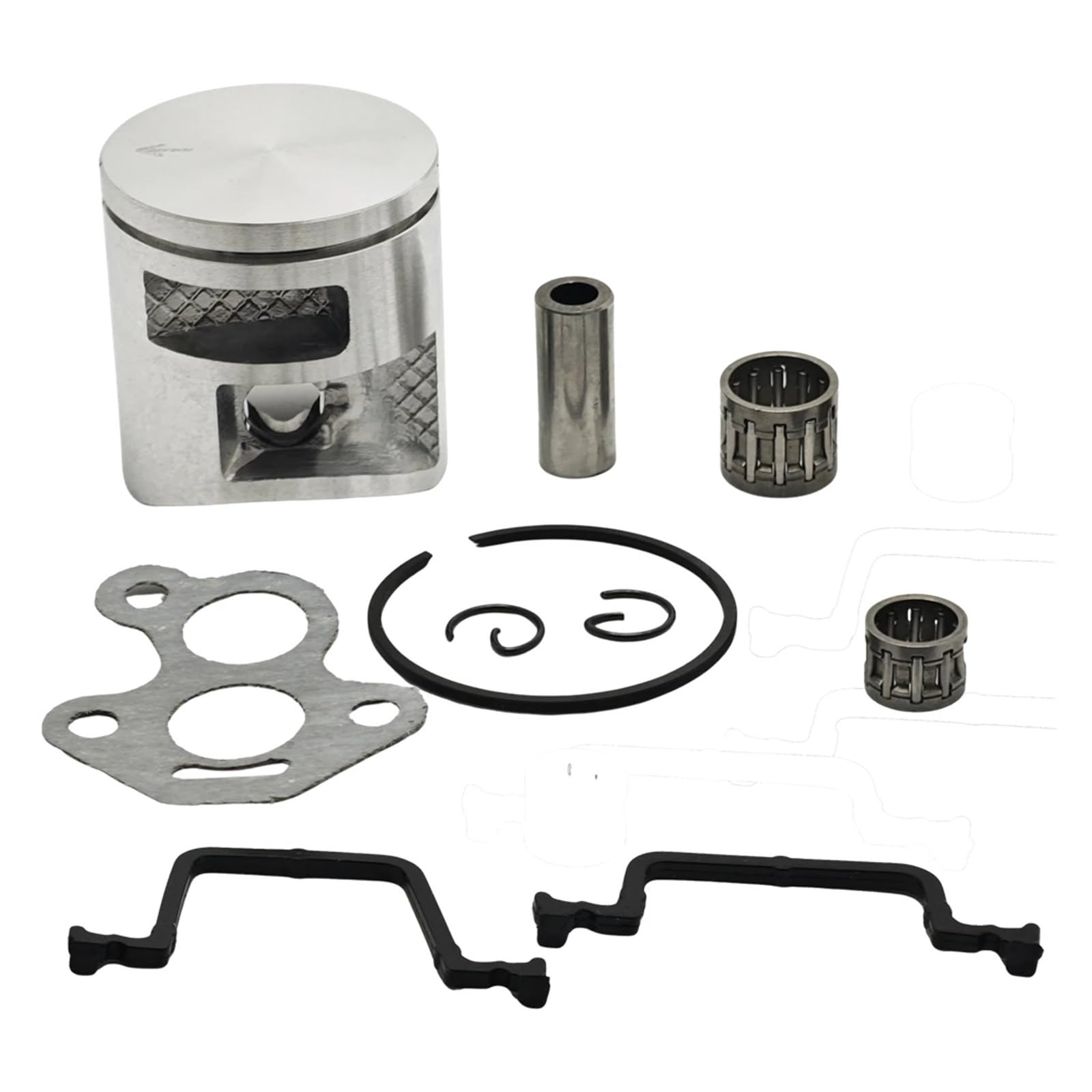 Kit Fasce Elastiche pistone da 41 mm Adatto for Motosega Hus 435 440 440E 502625002 Cilindro Carburatore Guarnizione Cuscinetto ad Aghi Attrezzi da Giardino