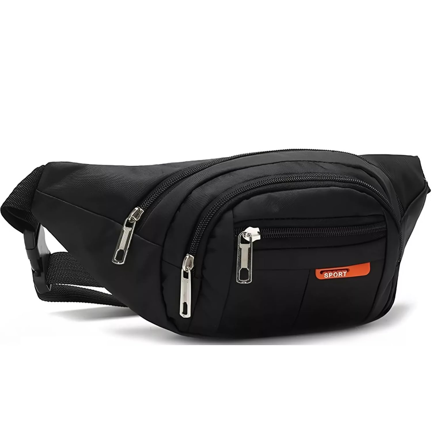 PEAKTREND Waterproof Bumbags, Large Capacity Waist 4 Pockets for Women Men Kids Girls Waist Bag for Outdoor Running Hiking for Dog Walking Sports