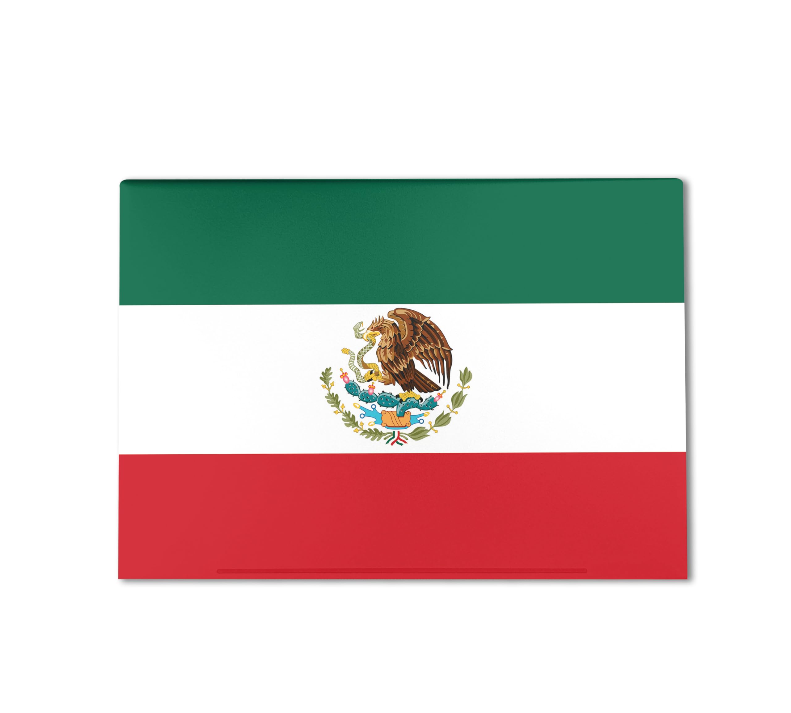 Gaming Skin Compatible with HP Envy x360 16” (2023) - Mexican Flag - Premium 3M Vinyl Protective Wrap Decal Cover - Easy to Apply | Crafted in The USA by MightySkins