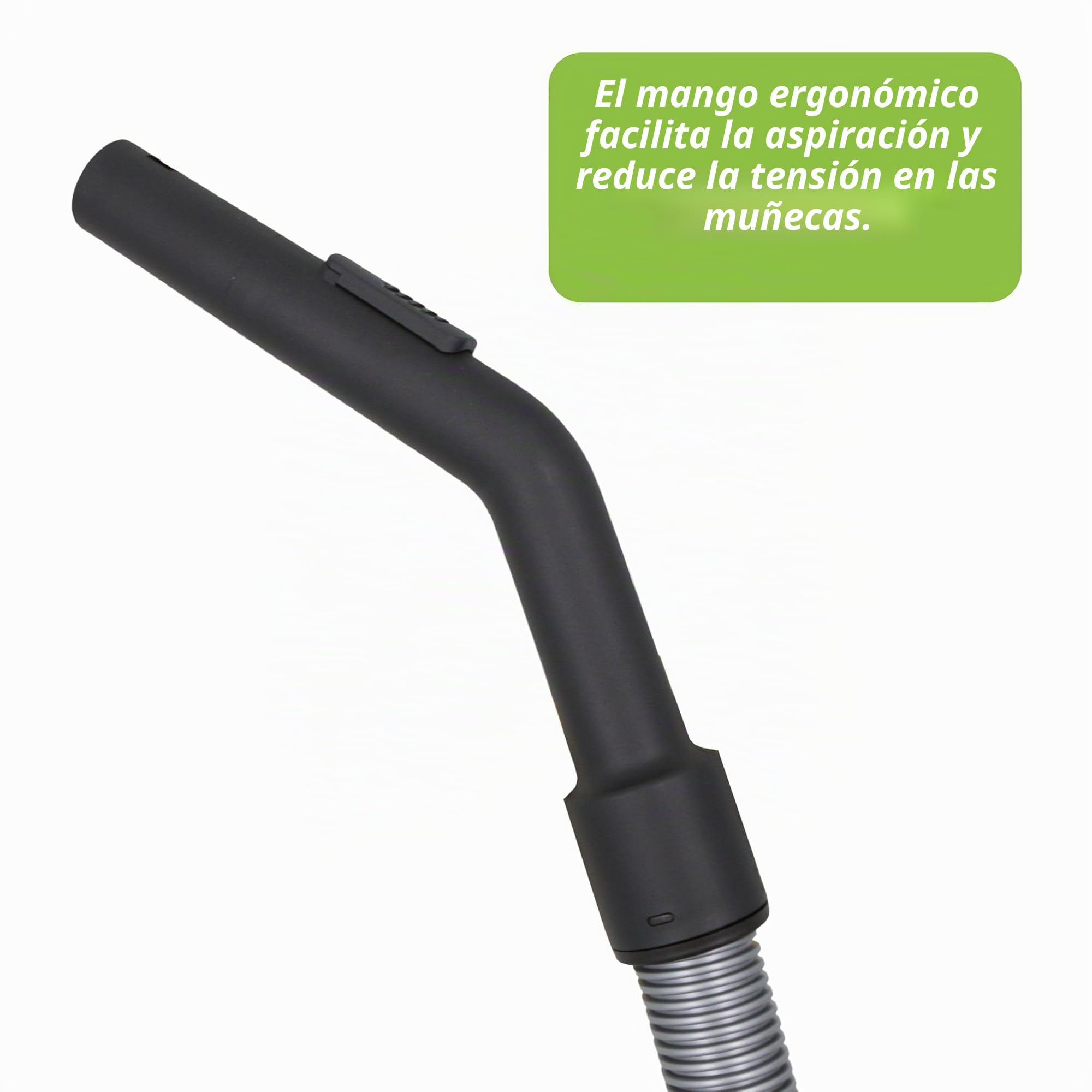 Manguera para Siemens Super xs dino, así como Siemens VS06G, VS06A, VS06B, VS06C, Synchropower (VS06, VS 06 G, VS 06 A, VS 06 B, VS 06 C) Bosch Sphera 23
