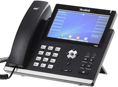 Miniatura 1 de Yealink SIP-T48G Gbit VoIP Teléfono Pantalla táctil ultra elegante (renovado)
