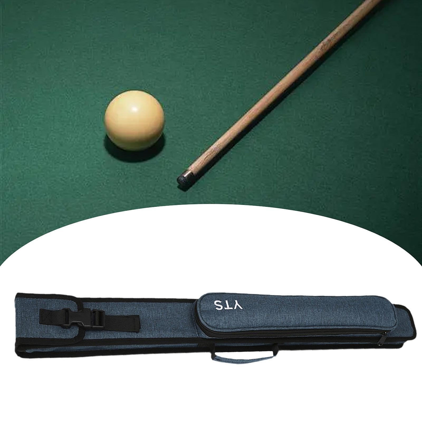 Étui De Billard Perfeclan 3x4 – Tissu Oxford – Poche Accessoires – 83 Cm – Pour Queues Américaines