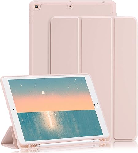 GHINL Funda para iPad 87 generación (20202019) iPad 10.2 pulgadas con soporte para lápices encendidoapagado funda protectora con soporte magnetico disponible en Yaxa Venezuela