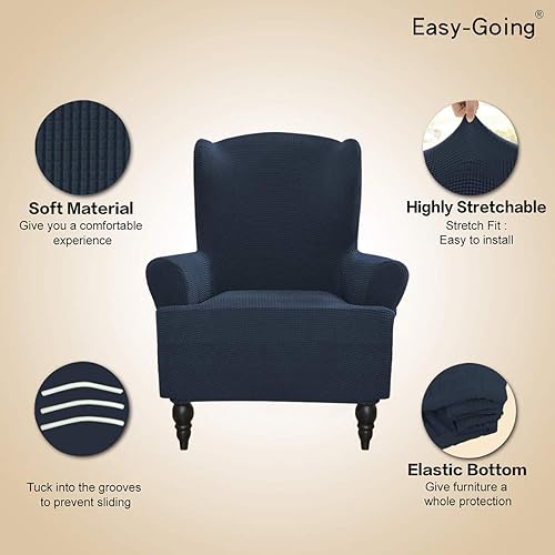 Miniatura 3 de Fundas elásticas para silla de fácil manejo.