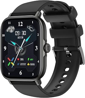 Smart Watch for Men Women Fitness: Running Make Answer Call Waterproof Smartwatch for Android Phone Pedometer Step Tracker Digital Mens Watches Sleep SpO2 Heart Rate Monitor