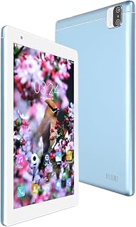 Airshi 8 Inch Tablet, IPS Display Dual Camera Reading Tablet UK Plug 100‑240V for Travel (UK Plug)