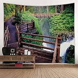 AiniJinyao Beautiful Landscape Printed Decorative Blanket Tapestry Wall Hanging Art Decoration Livin