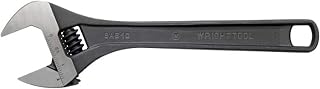 Adjustable Wrench Max Capacity 1 1/2" Black Industrial 12"