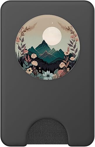 Miniatura 7 de Corona floral boho chic bosque naturaleza montaña lindo pastel PopSockets MagSafe PopGrip para iPhone