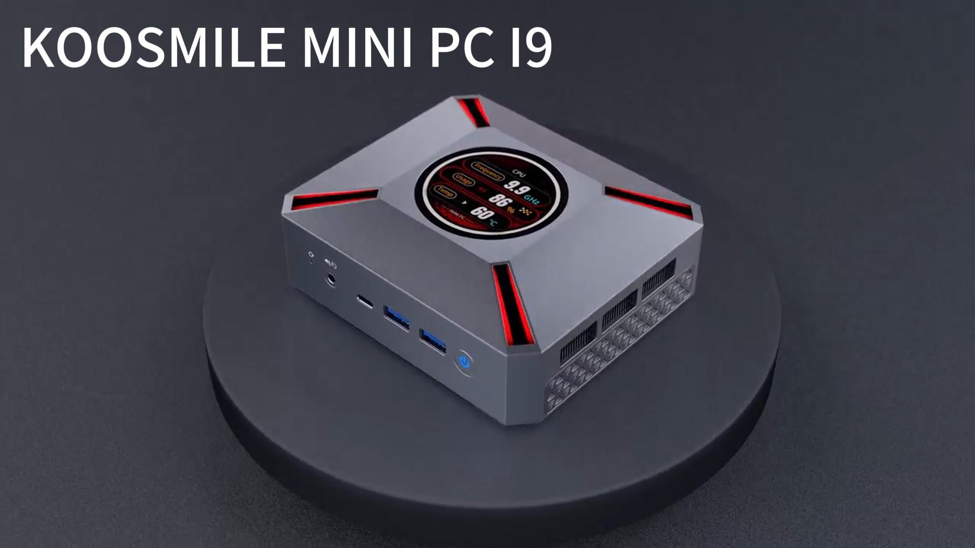 KOOSMILE Mini PC, Mini Computer Intel Core i9-12900HK 32GB DDR4