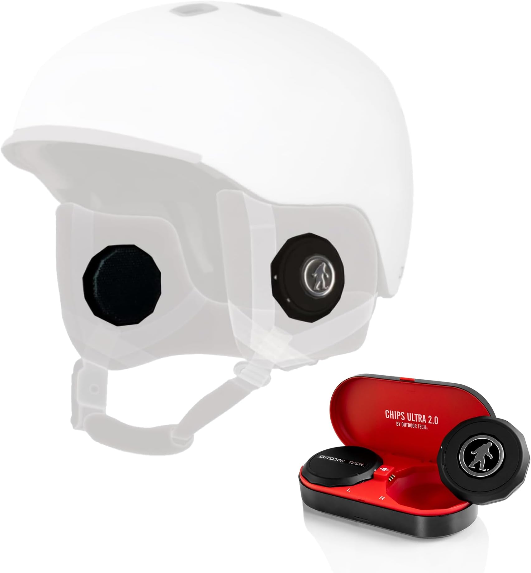 Chips Ultra 2.0 Headphones - True-Wireless Bluetooth Helmet Speakers for Skiing Snowboarding Biking and Power Sports