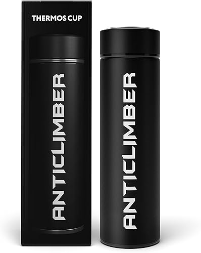 Miniatura 1 de Botellas de agua termos, botella de agua con infusor y taza térmica, termo de 15 onzas, taza de témáquina de té de hielo, termo para café, botella