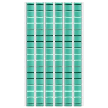 AIEX 96 Pieces Adhesive Poster Tacky Putty Sticky Non-Toxic Mounting Putty Reusable & Removable Wall Safe Tack Putty for Hanging Pictures and Museum, Art Photography(Light Blue)