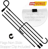 Vista 10 de Maya - Juego de banderas de jardín con soporte Regional Mexico United Mexican States Country Particular Area House Decoración Banner Pequeño Patio