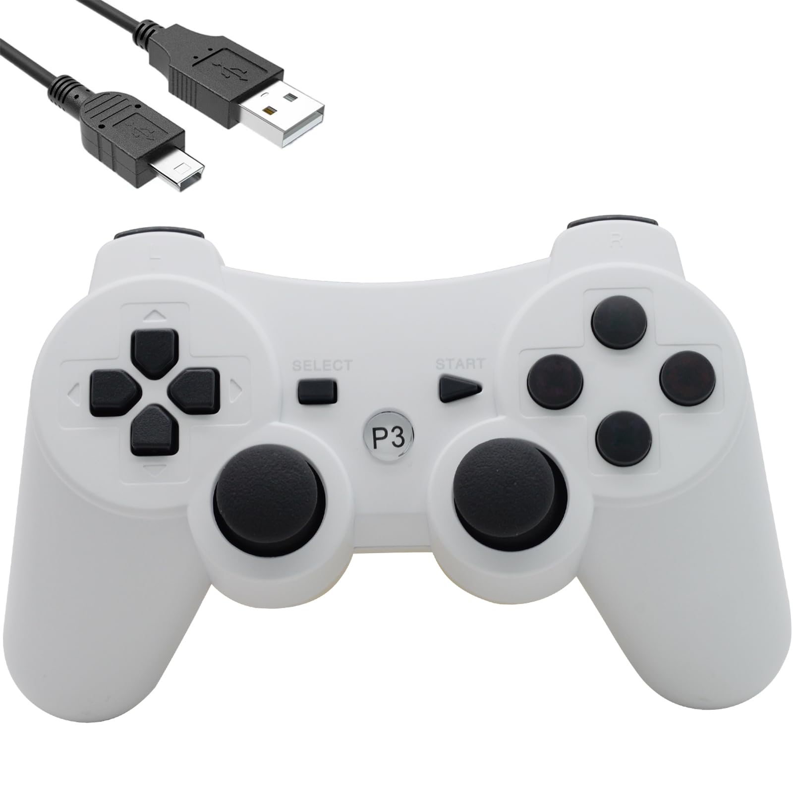 Amazon.com: Eagolloar Wireless Controller for PS3, Dual Analog