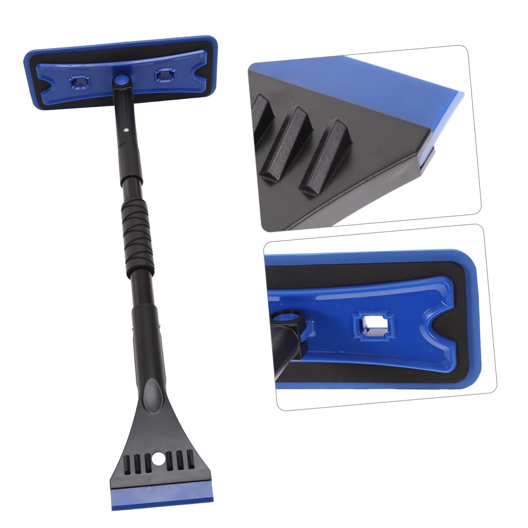 Grattoir à Neige pour Voiture Télescopique, Brosse Rétractable, 7 Angles