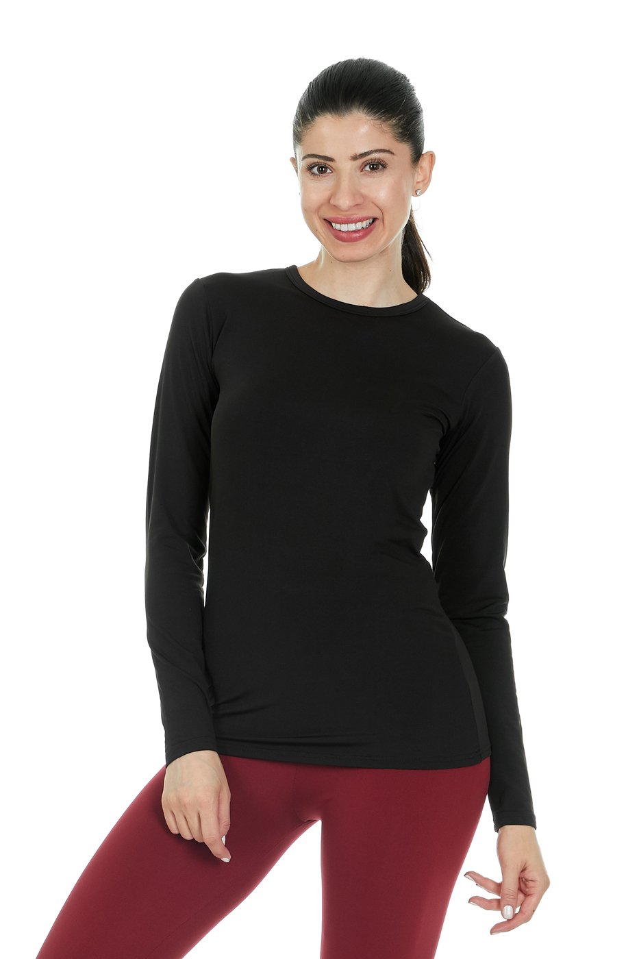 ThermajaneWomens Long Sleeve Shirt Classic