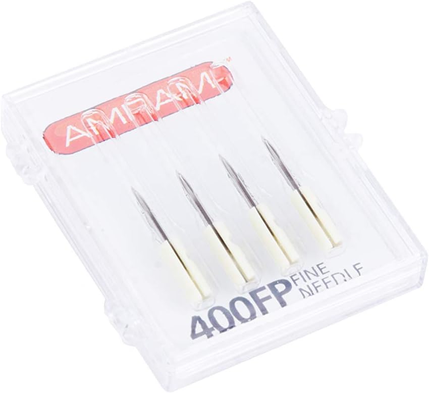 Amram Quilter's Quilt Basting Gun, Kit Includes Quilting Gun, 3,000 Pieces of 3/8-in Fine Quilting Tacks and 5 Fine Needles; Use with Quilting and Fine Tagging Applications