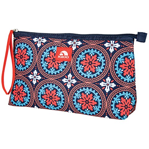 Igloo Lunch Clutch Soft Cooler, Road to Marrakech, Red/Blue - //coolthings.us