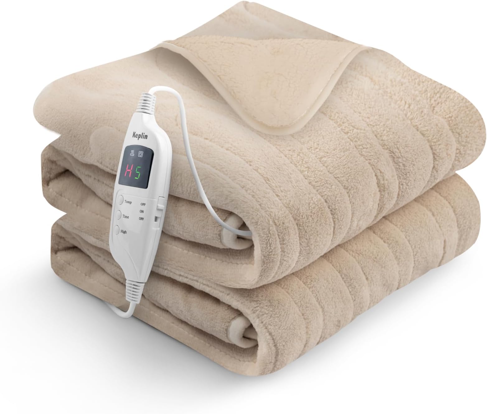 KEPLIN Large Electric Heated Throw Blanket Electric Blanket Throw for