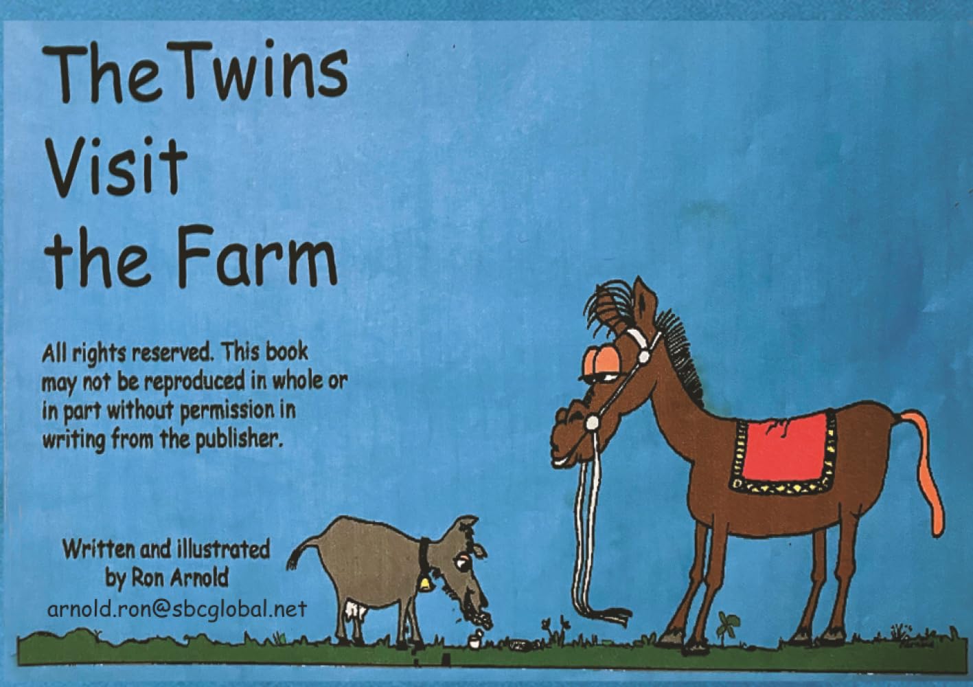 The Twins Visit the Farm