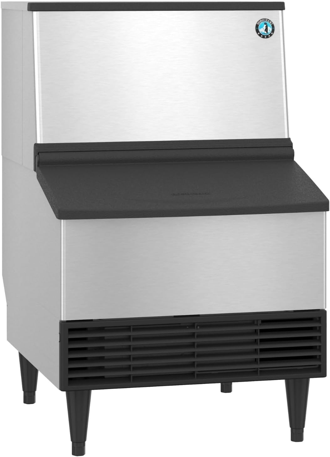 Hoshizaki KM-231BAJ, Crescent Cuber Ice Maker, Air-Cooled, Built in Storage Bin