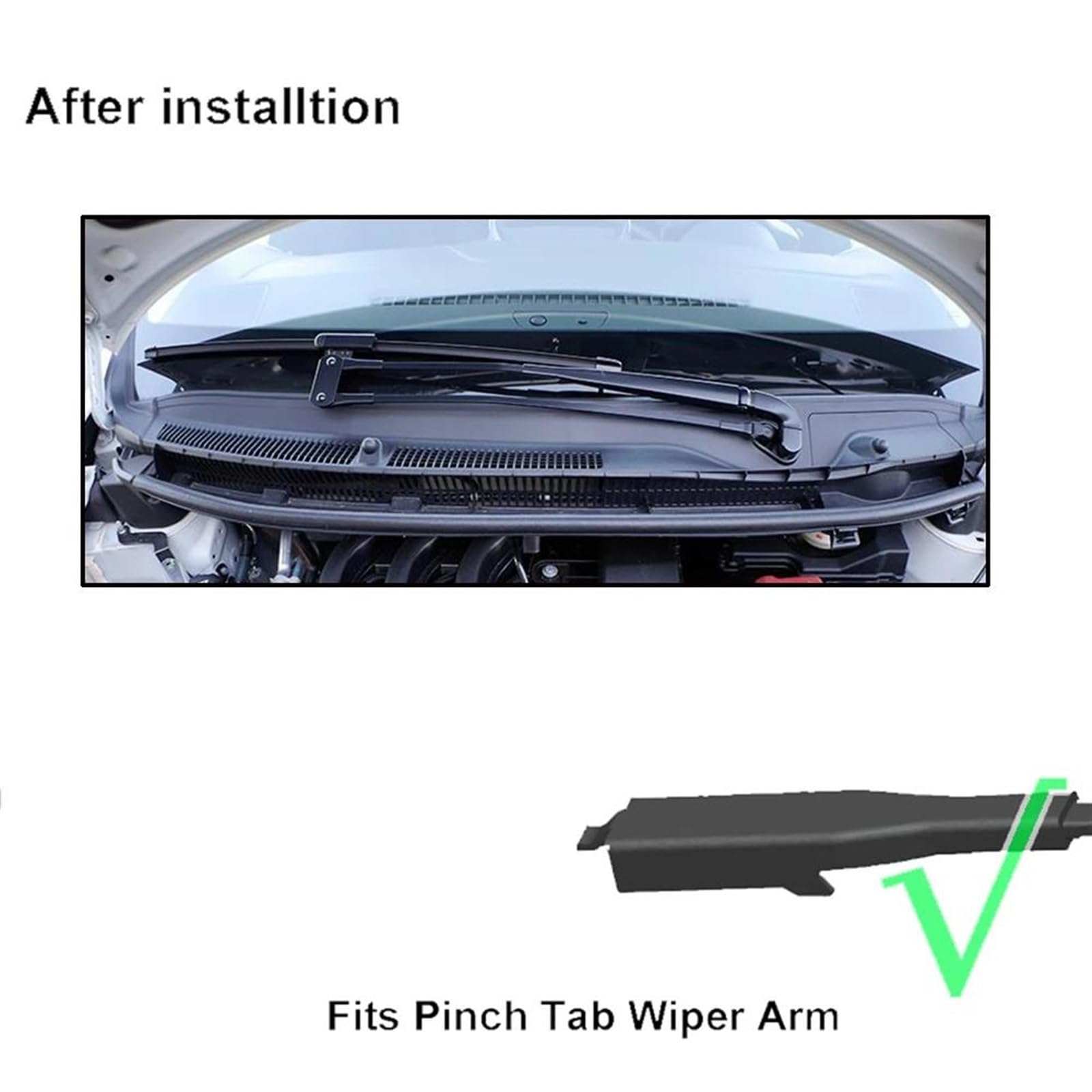 Limpiaparabrisas Trasero De 12" Para Peugeot 108 (2014