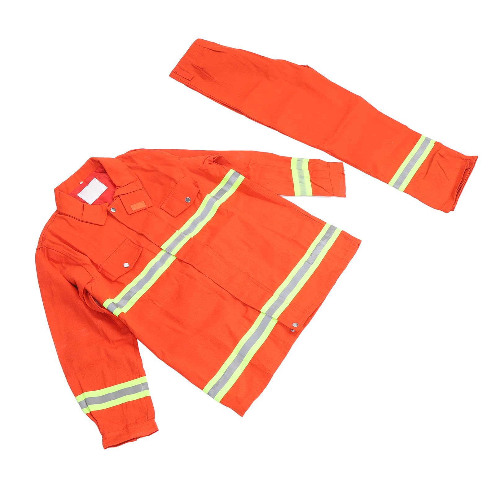 Dpofirs Mono Reflectante Ignífugo para Ropa de Trabajo de Seguridad contra Incendios, Protección Duradera para Entornos de Alto Riesgo, Opciones de Color de Material de Algodón Incluidas, (XL)