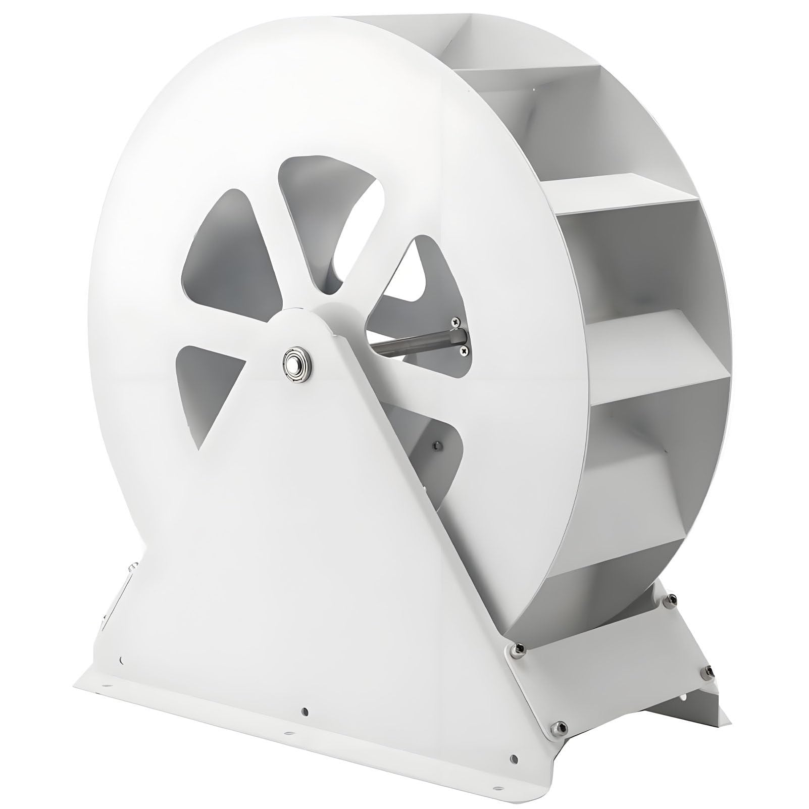 Generador hidroeléctrico de rueda hidráulica de baja velocidad 50W | Microgenerador hidroeléctrico de rueda hidráulica con sistema de generación de electricidad de tipo disco