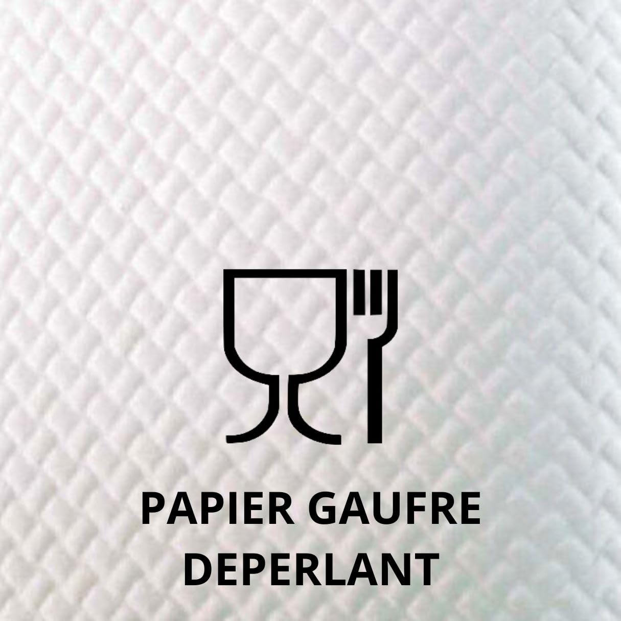 Set de mesa desechable burdeos | Papel repujado repelente | 30 x 40 cm | Lote de 1000 piezas | Recomendado Restaurant - Cervecería - Cafetería