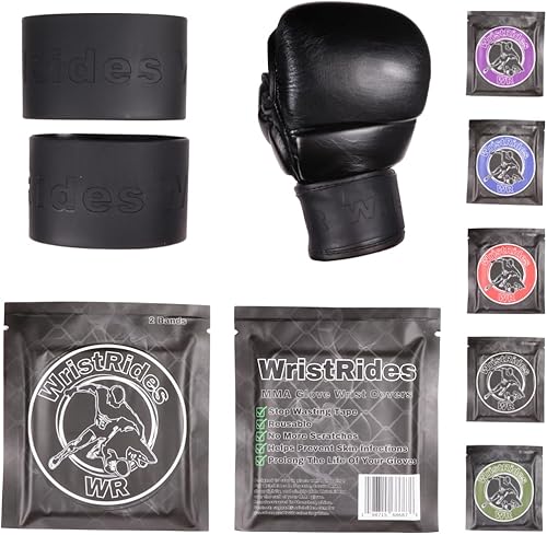 Miniatura 2 de MMA - Fundas para correa de muñeca para guante, muñequeras, protección contra arañazos reutilizable, extensor de vida útil del guante, patente