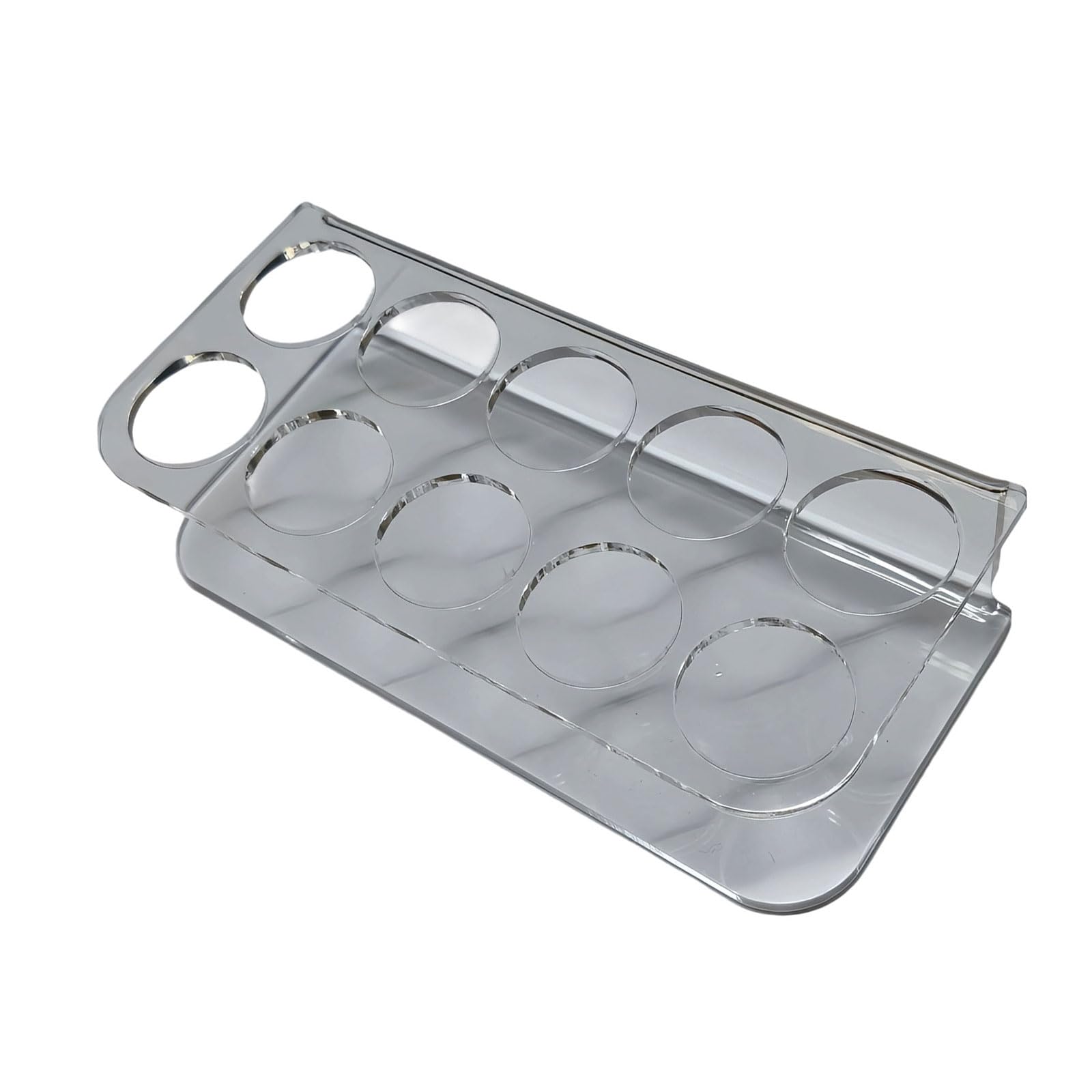 Tsophreniq Space Saving Organizers 10 Compartment Rack for Hygienic and Tidying Countertop Placement Kitchen Counter Planner