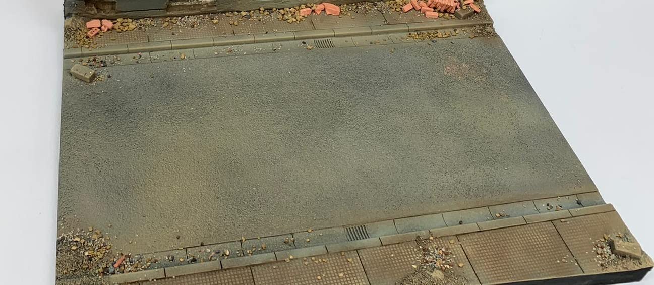 FOG Fields of Glory Models 1/35 Scale Diorama Base No.20 - Urban Street 275mm x 215mm