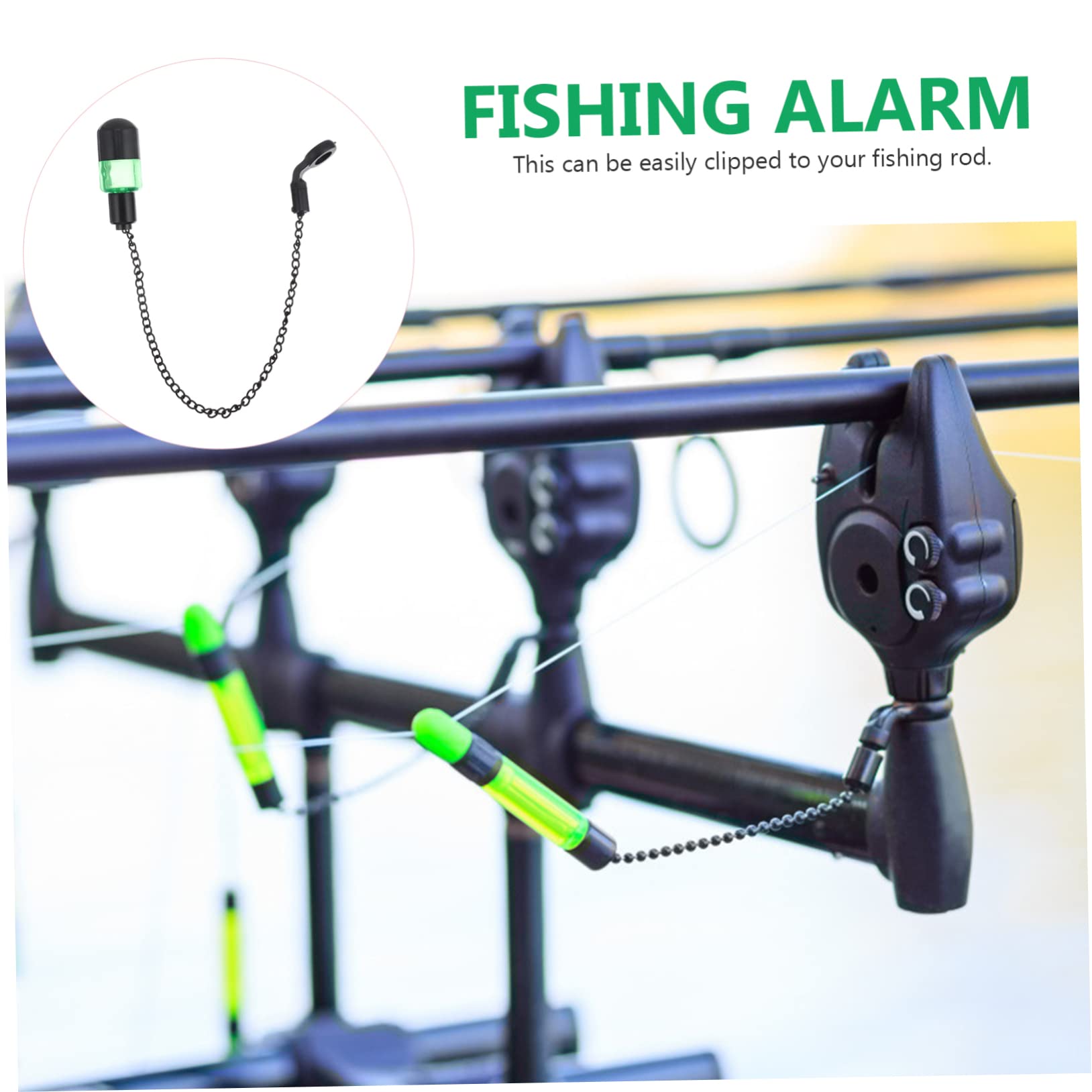 MUSISALY Rattles Bite Indicator Alarm Portable Fishing Gear Sensitivity Line Motion Capture