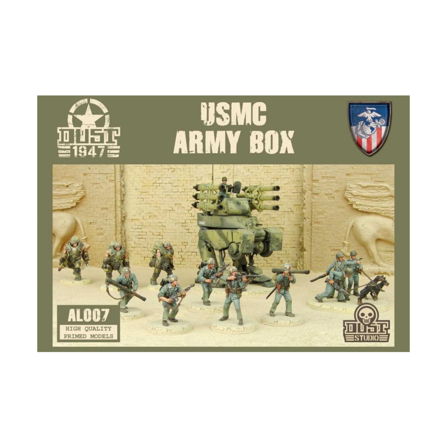 Amazon.co.jp: DUST 1947 - Allies USMC アーミーボックス : Toys & Games