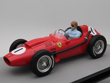 TECNOMODEL Dino 246#1 Peter Collins Winner Formula One F1 England GP 1958 with Driver Figure Mythos Series Limited Edition to 75 Pieces Worldwide 1/18 Model Car TMD18-116B