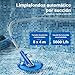 Imagen de Limpiafondos de Piscinas automático Incluye 12 mangueras Aspirador Limpiador de Suelos de Piscinas Azul