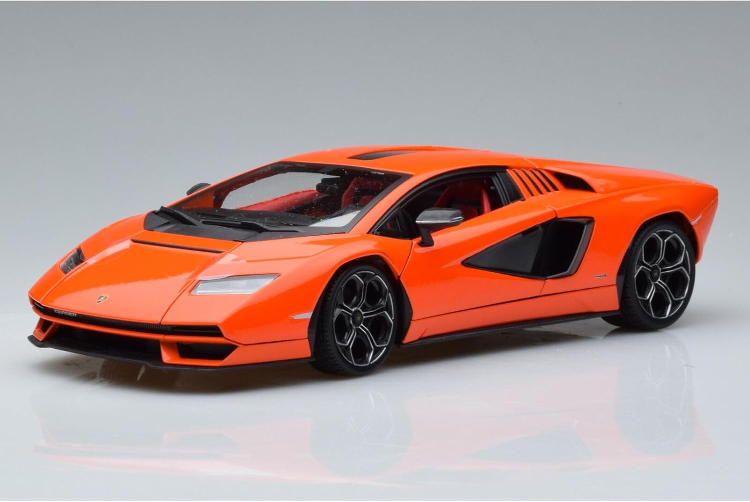 Miniature Lamborghini Countach LPI 800-4 Rouge 1/43 - Looksmart Neuve
